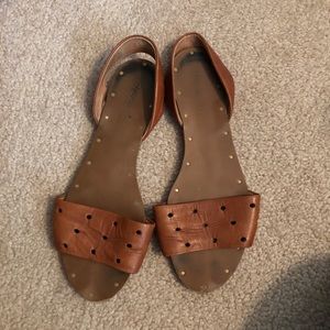 Madewell Abbie Holepunch Slingback Flat